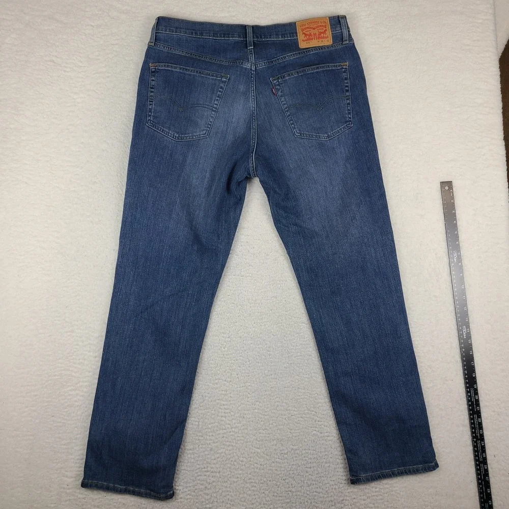 Levi's 541 Jeans Mens‎ 36x32 Blue Athletic Taper Fit ALL SEASON TECH Waterless